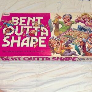 Vintage 1981 Gabriel Bent Outta Shape Board Game